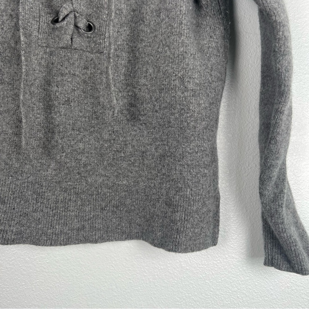 Madewell Merino Wool Lace Up Sweater - Picture 7 of 7